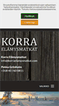 Mobile Screenshot of korraelamysmatkat.com